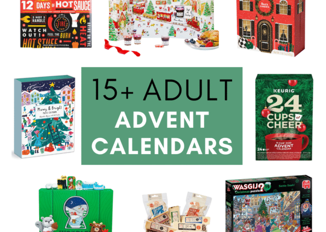 15+ Fun & Unique Advent Calendars Adults