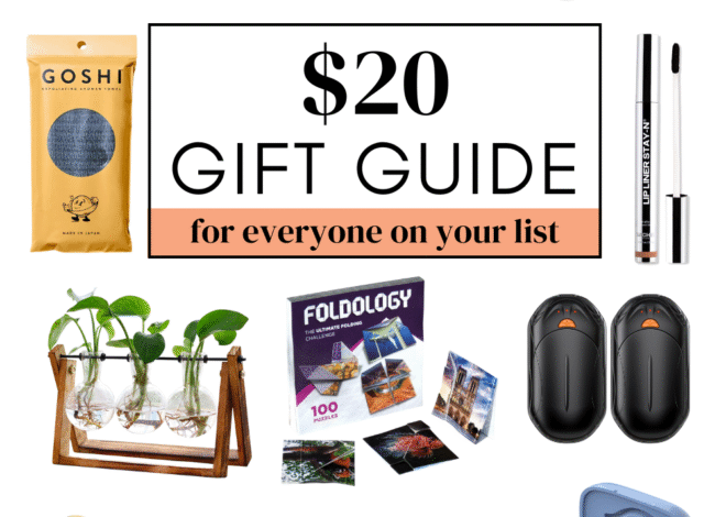 The 2025 $20 Gift Guide