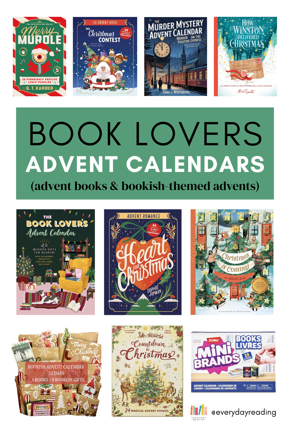 12 Book Advent Calendars for Readers!