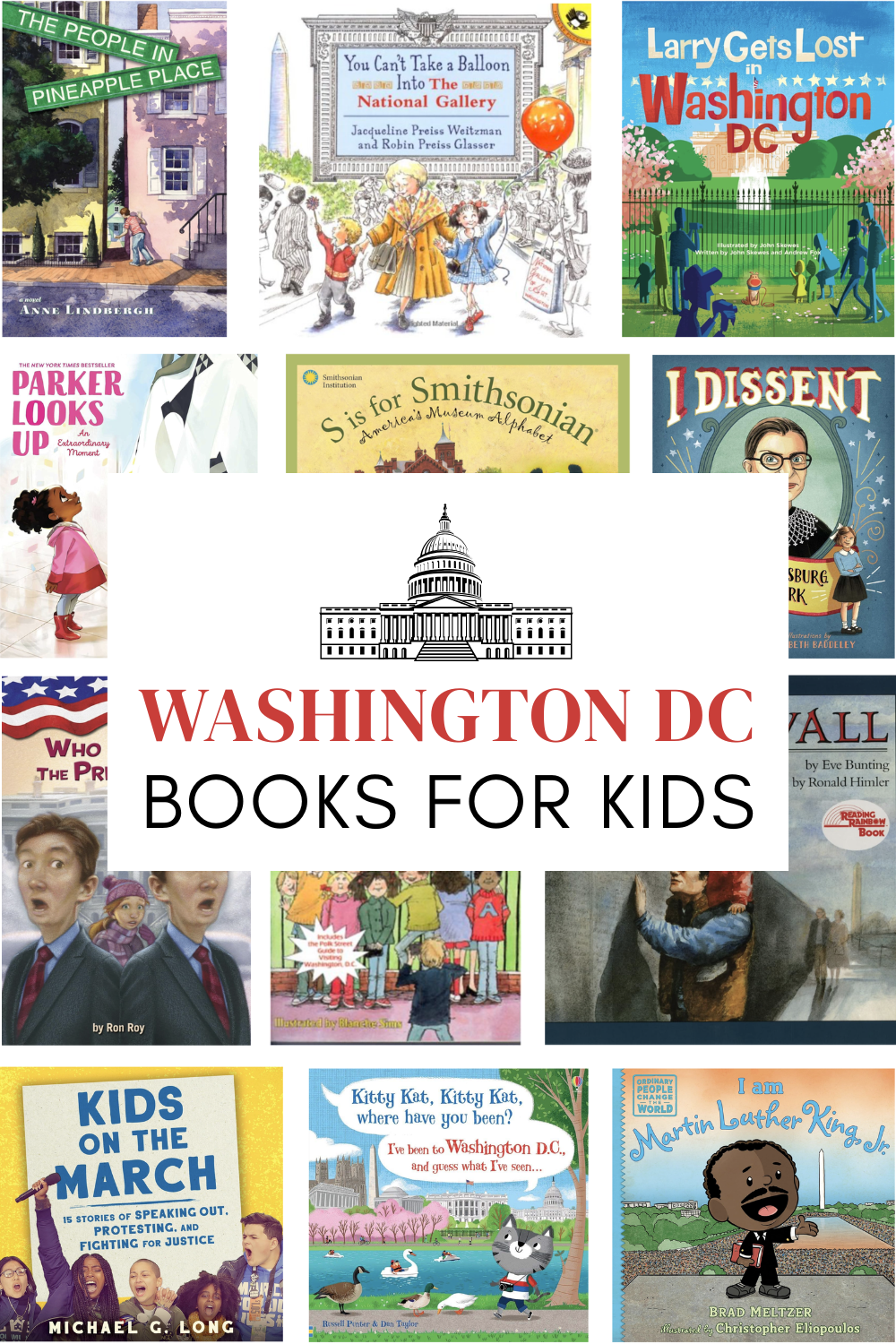 25+ Books About Washington DC for Kids