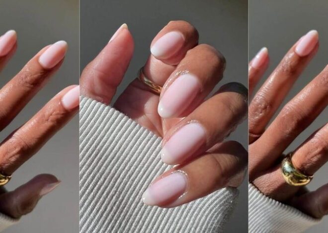 The “Invisible” French Manicure Gives Classic French Tips a Softer, More Modern Finish