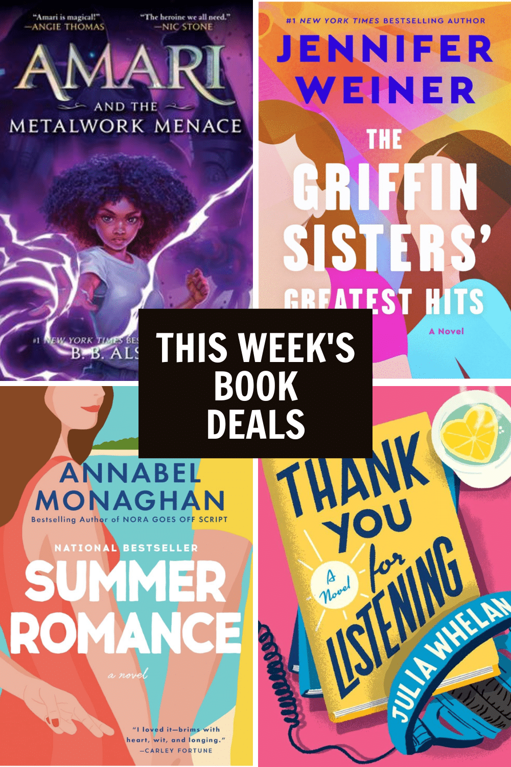 8 Book Deals for the End of July
