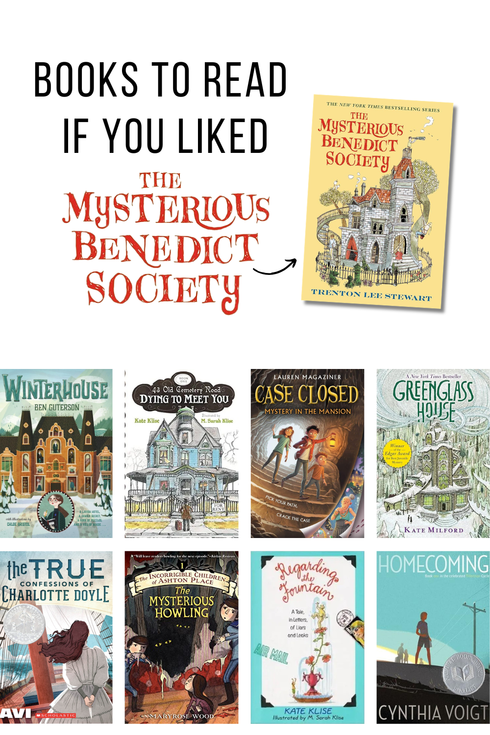 Books to Read If You Liked The Mysterious Benedict Society