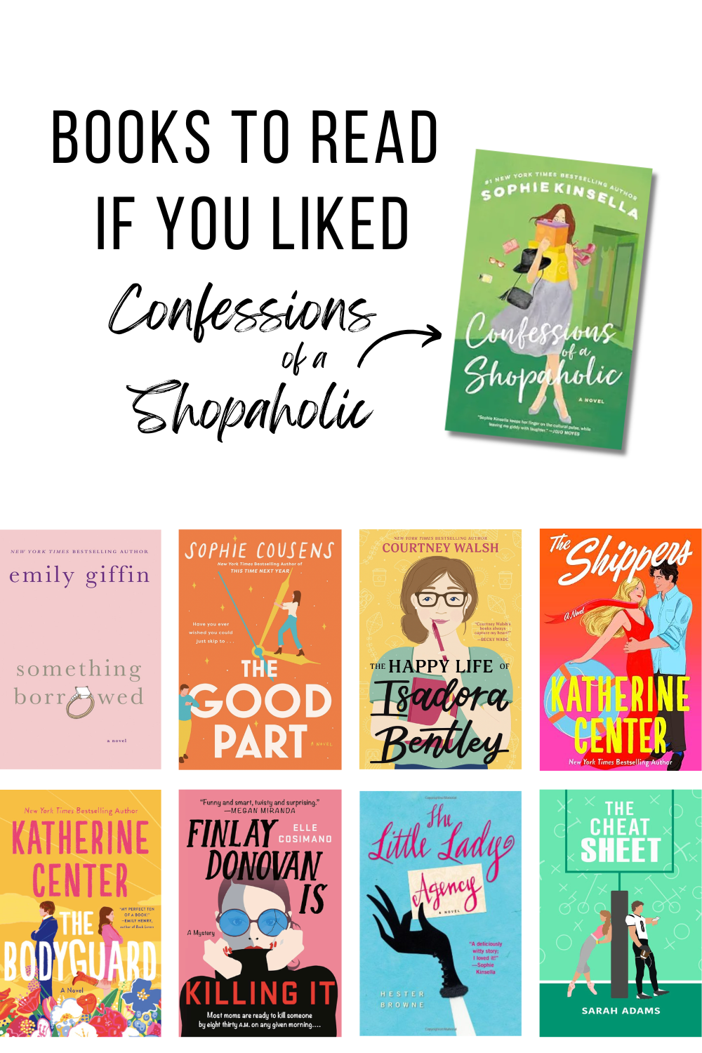 Other Books to Read If You Liked Confessions of a Shopaholic