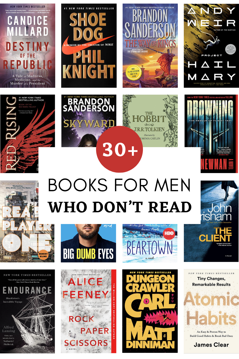 30+ Books for Men Who Don’t Read
